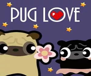 Pug Love full screen