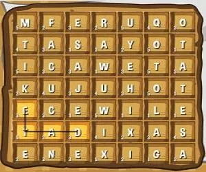 Waffle Words full screen