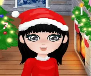 Christmas Girl Dressup full screen