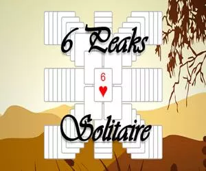 Game 6 Peaks Solitaire