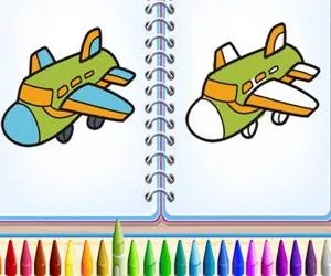 Game Aero Coloring Books