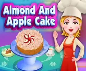 Almond And Apple Cake full screen