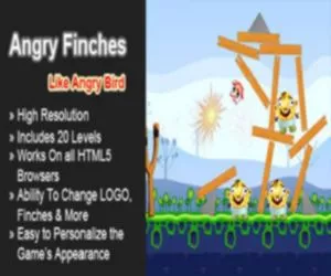 Game Angry Finches Funny 