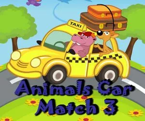 Game Animal Cars Match 3