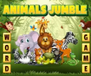 Game Animals Jumble