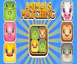 Game Animals Matching