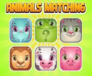 Game Animals Memory Match