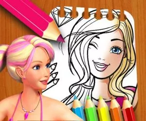 Game Barbie Doll Coloring