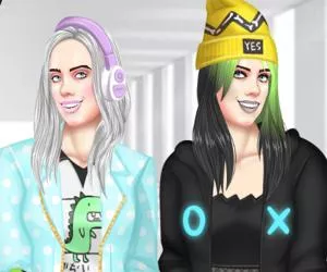 Game Billie Eilish Makeov