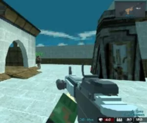 Game Blocky Shooting Aren