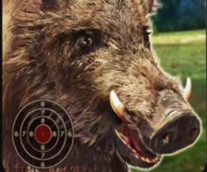 Game Boar Hunting Jigsaw