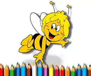 Game Bts Bee Coloring Boo