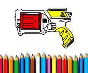 Game Bts Nerf Coloring Bo