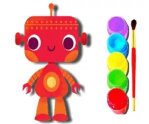 Game Bts Robot Coloring B