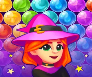 Game Bubble Shooter Witch