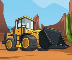 Game Bulldozer Jigsaw