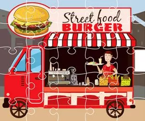 Game Burger Trucks Jigsaw