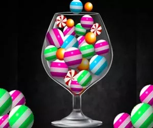 Game Candy Glass 3d