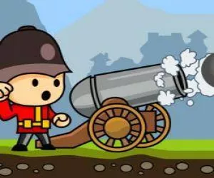 Game Cannons And Soldiers