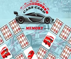 Game Cars Card Memory