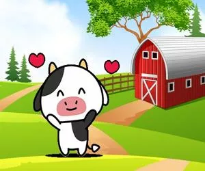 Cartoon Farm Spot The Difference full screen