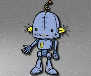 Game Cartoon Robot Jigsaw