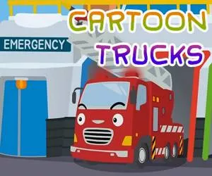 Game Cartoon Trucks Jigsa