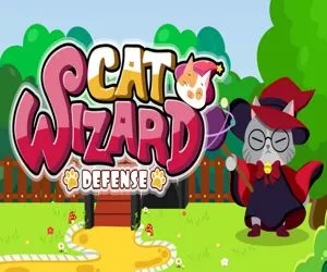 Game Cat Wizard Defense