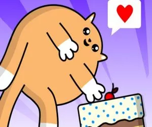 Game Cats Love Cake