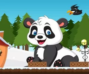 Game Christmas Panda Adve