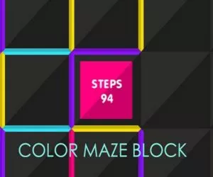 Game Color Maze Block