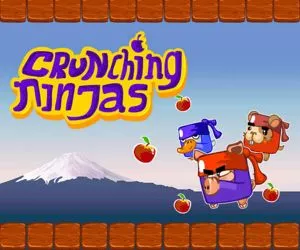 Crunching Ninjas full screen