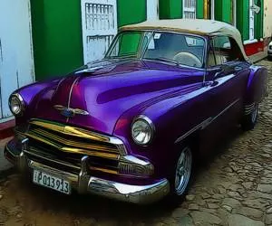 Game Cuban Vintage Cars J