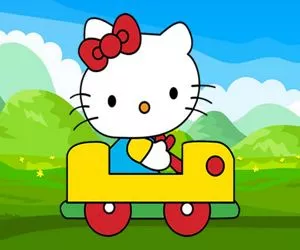 Game Cute Kitty Car Jigsa