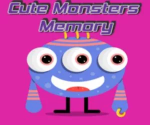 Cute Little Monsters Memory full screen