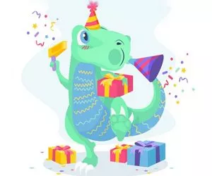 Game Dino Party Jigsaw