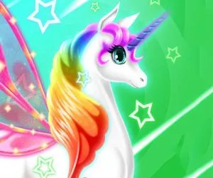 Dress Up Unicorn full screen