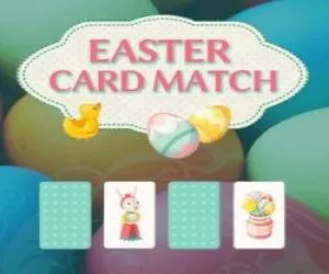 Game Easter Card Match