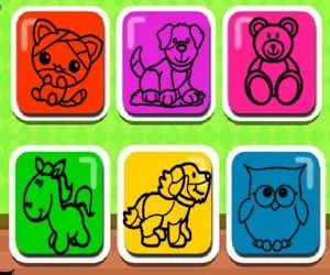 Game Easy Kids Coloring G