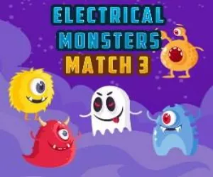 Electrical Monsters Match 3 full screen