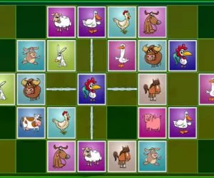 Game Farm Animals Matchin