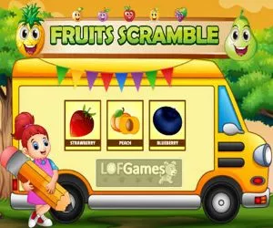 Game Fruits Scramble