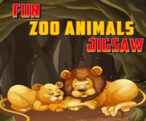 Game Fun Zoo Animals Jigs