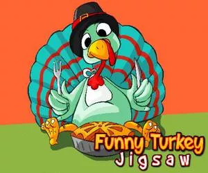 Game Funny Turkey Jigsaw