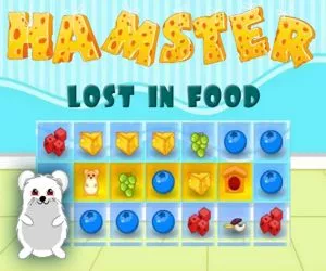 Game Hamster Lost In Food