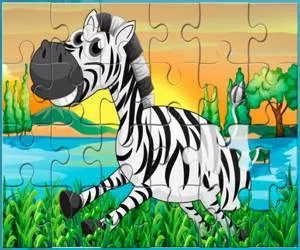 Game Happy Animals Jigsaw