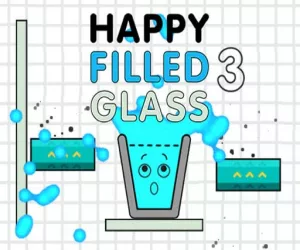 Game Happy Filled Glass 3