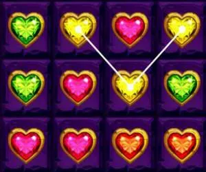 Game Heart Gems Connect