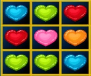 Game Hearts Blocks Collap