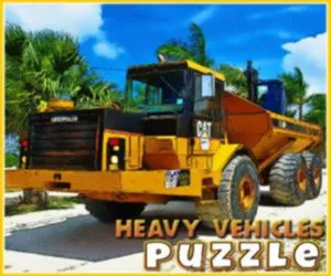 Game Heavy Vehicles Puzzl